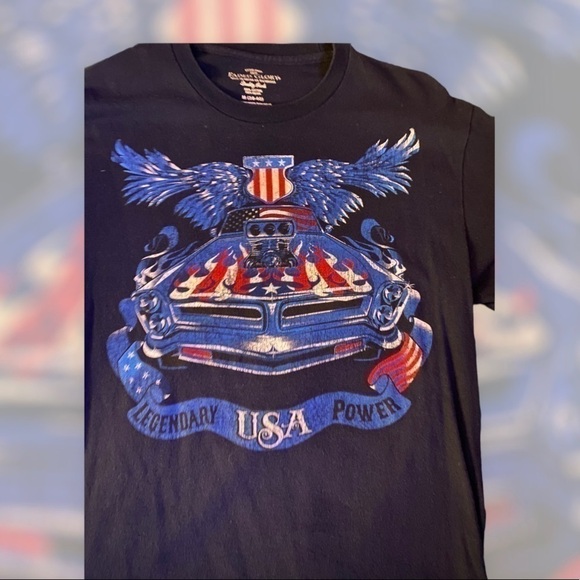 𝅺legendary power USA men’s shirt - Picture 2 of 2